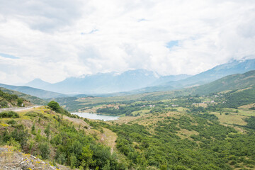 The beautiful landscape of North Albania