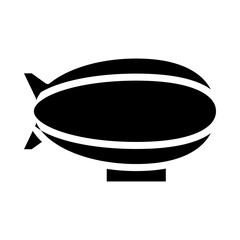 Zeppelin Glyph Icon Design © Muhammad Rizwan