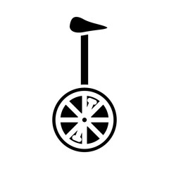 Unicycle Glyph Icon Design © Muhammad Rizwan