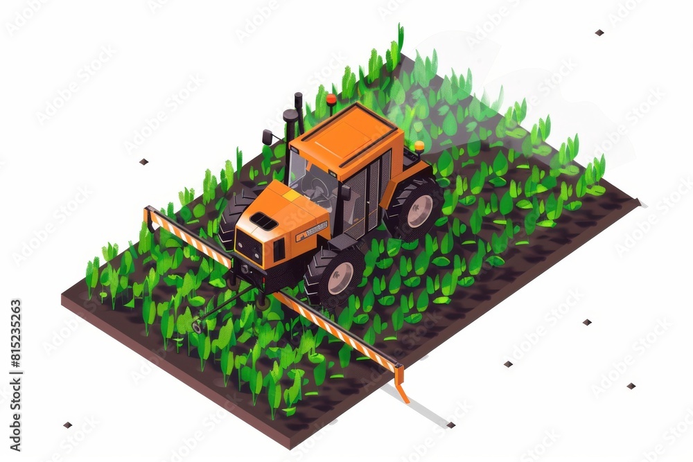 Poster remote agriculture technologies use smart drones for efficient, digital monitoring and minimal chemi