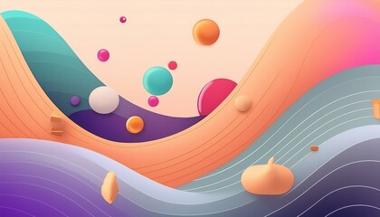 abstract background with circles