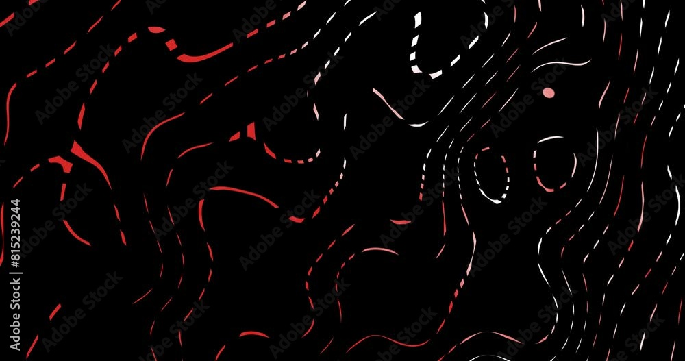 Poster curved wavy lines tech futuristic motion background. dynamic abstract line waving loop line. metaver