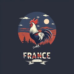 Gallic rooster, national symbol of France