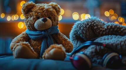 A singing teddy bear toy that plays music can work wonders for the mind offering therapeutic...