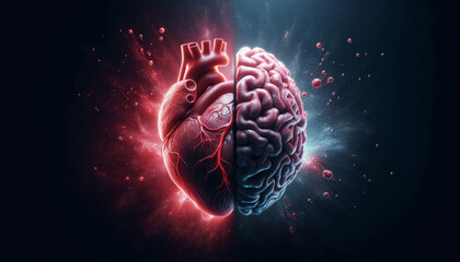 Conflict between Heart and Mind/Brain - Heart vs Brain/Mind - Generative AI