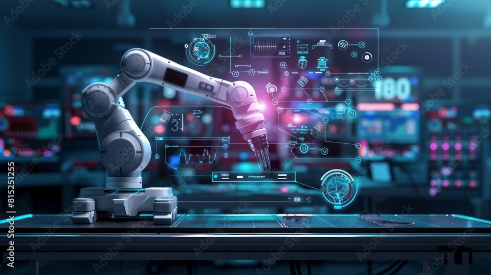 Poster ai is transforming healthcare, from diagnostic algorithms to surgical robots enhancing precision and