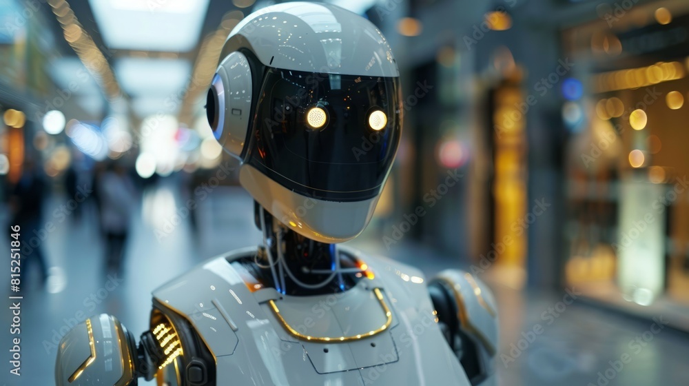 Poster the realm of robotics and automation, where machines mimic human actions, reshaping industries and e