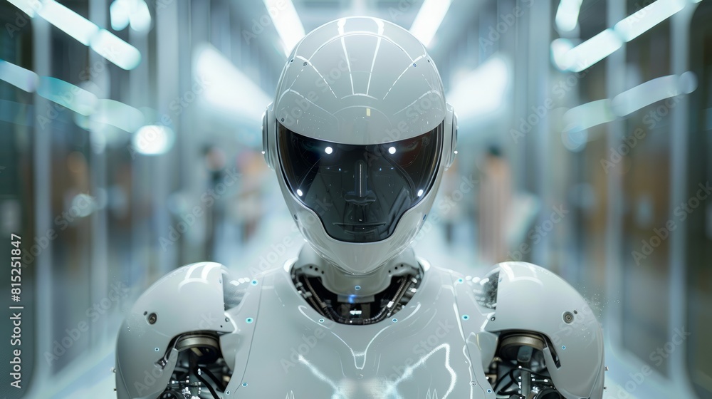 Poster the realm of robotics and automation, where machines mimic human actions, reshaping industries and e