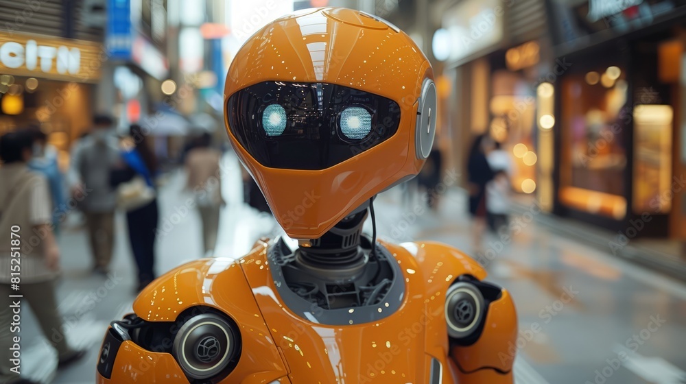 Poster the realm of robotics and automation, where machines mimic human actions, reshaping industries and e