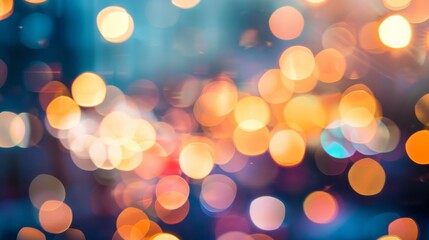 Obraz premium Urban Bokeh Wonders