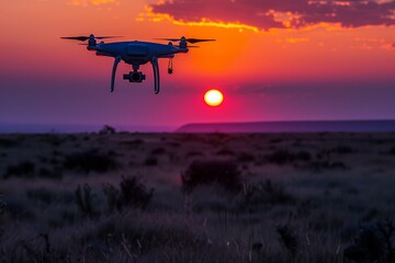 Drone technology integrates smart digitalisation and targeted blue cameras for high precision vineyard farming, enhancing the industry treatment