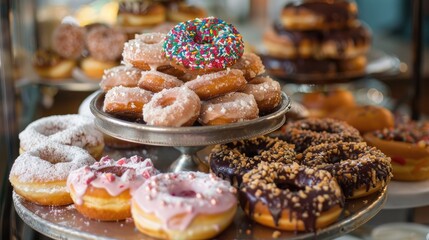 Enjoy the delightful treats of donuts and faworki the classic Polish pastries traditionally savored...