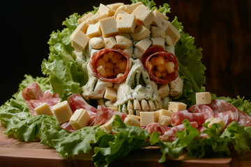 Charcuterie composition (604.)