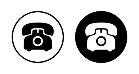 Telephone icon vector isolated on white background. Phone icon vector. Call icon vector.