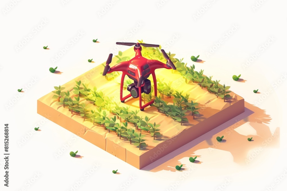 Poster pesticide management in tulip fields benefits from advanced drone technology and smart agricultural 
