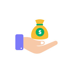 illustration of a hand holding a phone