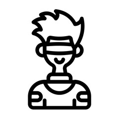 Low Life Icon With Line Style