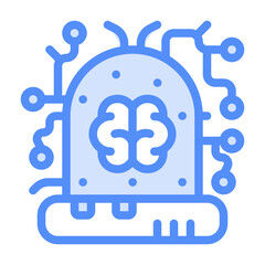 Brainwash Icon With Linear Color Style 
