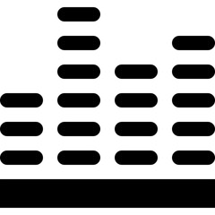 Obraz premium sound level icon