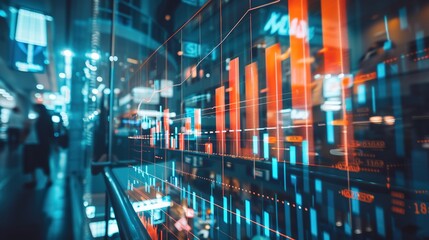 Bar chart showing fluctuations in consumer spending, reflecting shifts in economic behavior and trends.