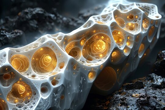 Starstone: A Futuristic Fantasy Rock Sculpture