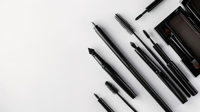Eyebrow grooming kit featuring precision tools for sculpting and defining brows with expert precision.