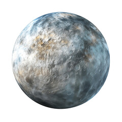 Naklejka premium Transparent Lunar Glow Moon Illustration