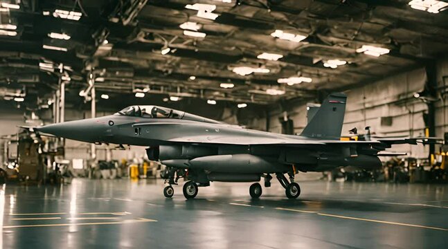 The Fighter Jet Factory. Manufacturing Might