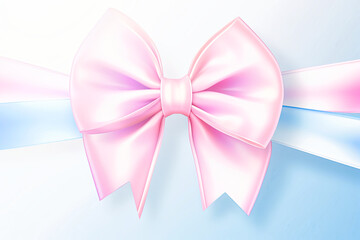 pastel bow card background