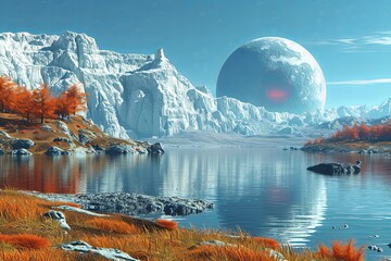 Sagittarius Sci-Fi Enclave: High-Definition Landscape