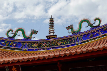 Fototapeta premium Confucius Temple in Tainan, Taiwan.