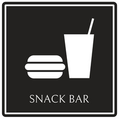Snack bar sign