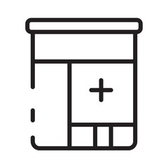 Aid Charity Donation Line Icon