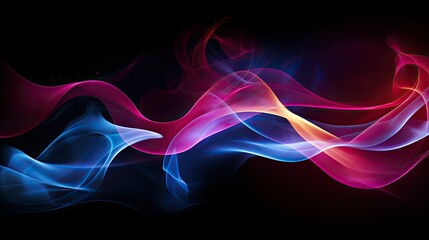 Obraz premium Abstract Energy Flow Background