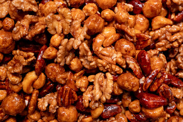 Indulge in Nature's Bounty: Nutritious Snacks Featuring Walnuts, Pecans, Almonds, and More Discover Crunchy, Savory Delights Perfect for Healthy Snacking and On-the-Go Energy Boosts