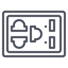 Obraz premium Scoket Collection Set. 