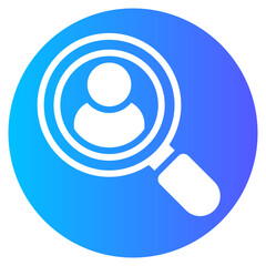 search gradient icon