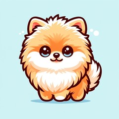Obraz premium ふわふわポメラニアン１