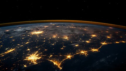 City Lights on a Global Scale
