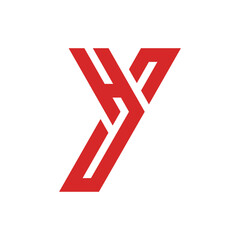 Monogram Y. Design vector Y logo. Monogram initial letter mark Y logo design. Monogram design vector logo. Monogram initial letter mark Y logo design. Simple Y monogram. Monogram Y design logo