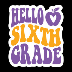 Hello Sixth Grade