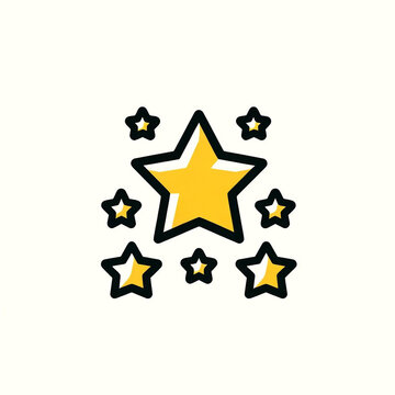 recommend clip art: 星のクリップアートです。