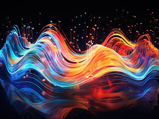 Black musical background