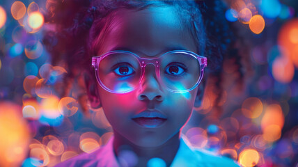 children interacting with AI,generative ai