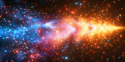 Fototapeta premium Abstract background of technology, global data transfer