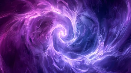 Digital technology purple blue swirl pattern poster PPT background