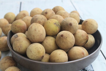 Lazones in a bowl on the table

