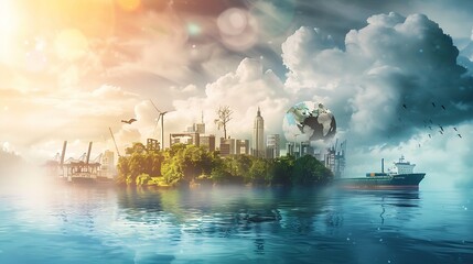 Business value chain and sustainability LCA Life cycle assessment  Positive environmental impact to value chain product Carbon footprint reduction ISO LCA standard aims to limit climat : Generative AI