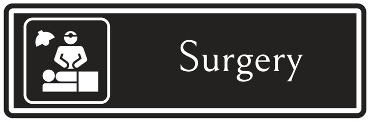 Surgery sign