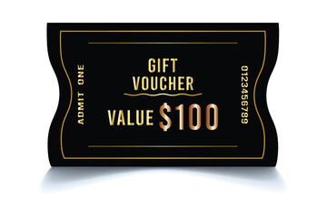 gift card icons. Shopping gift cards.